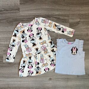 Disney Minnie Mouse toddler girls dress and top